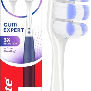 Colgate Gum Expert Ultra Soft Toothbrush Pack, Extra Soft Toothbrush for Sensitive Gums, Bleeding and Irritation, 2 Pack