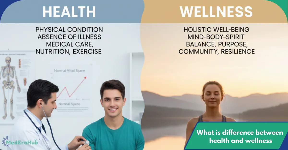 What Is the Difference Between Health and Wellness?