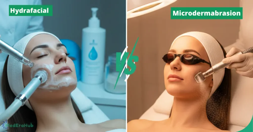 Hydrafacial vs Microdermabrasion