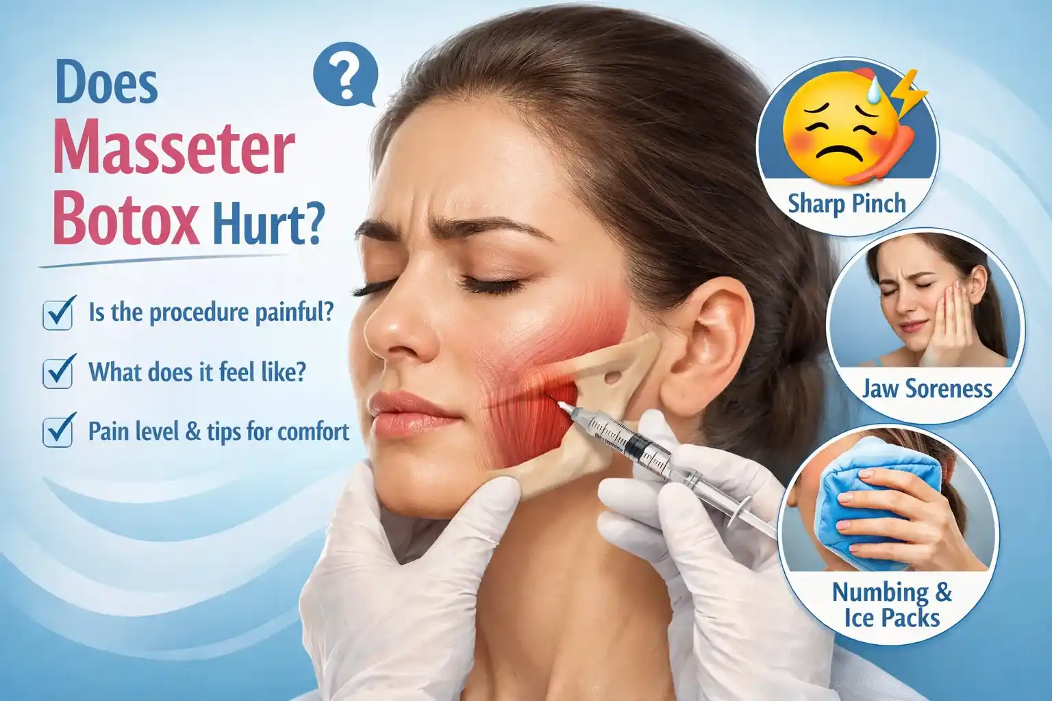 Does Masseter Botox Hurt?