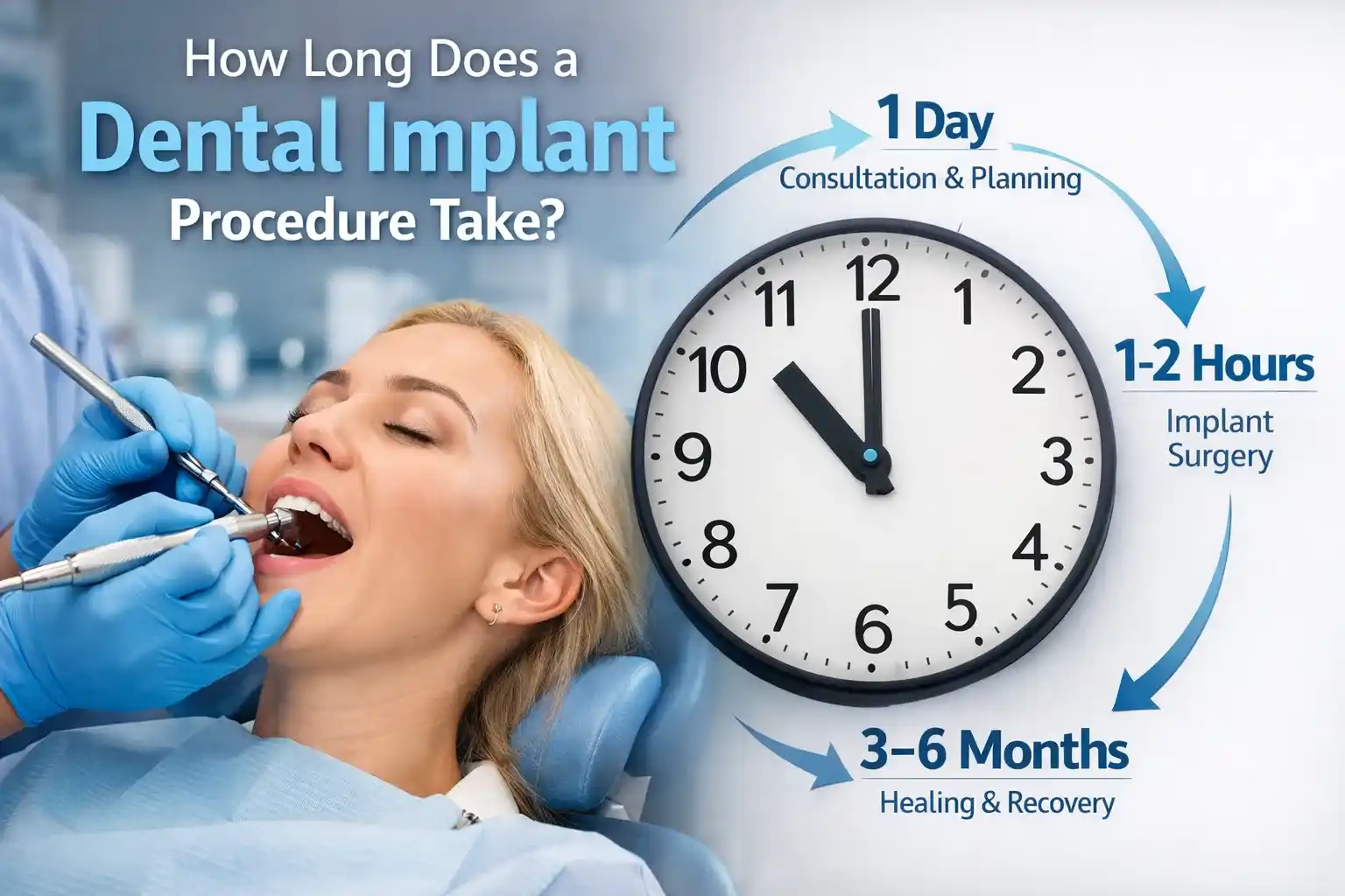 How Long Does a Dental Implant Procedure Take?