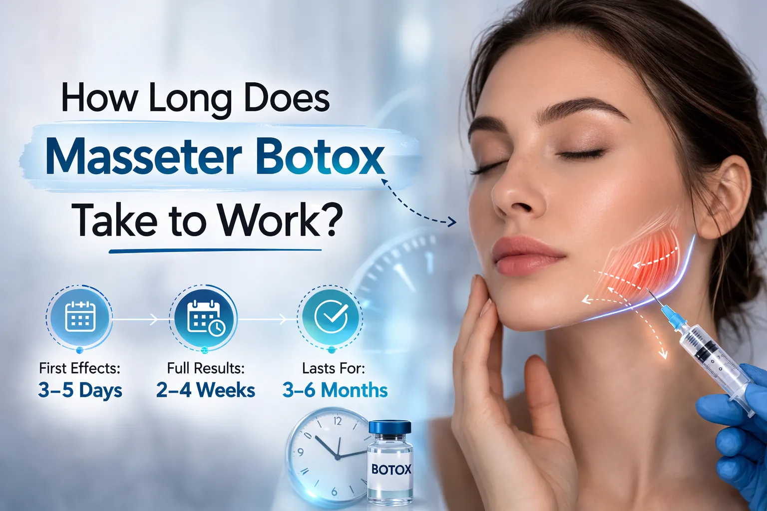 How Long Does Masseter Botox Take to Work?