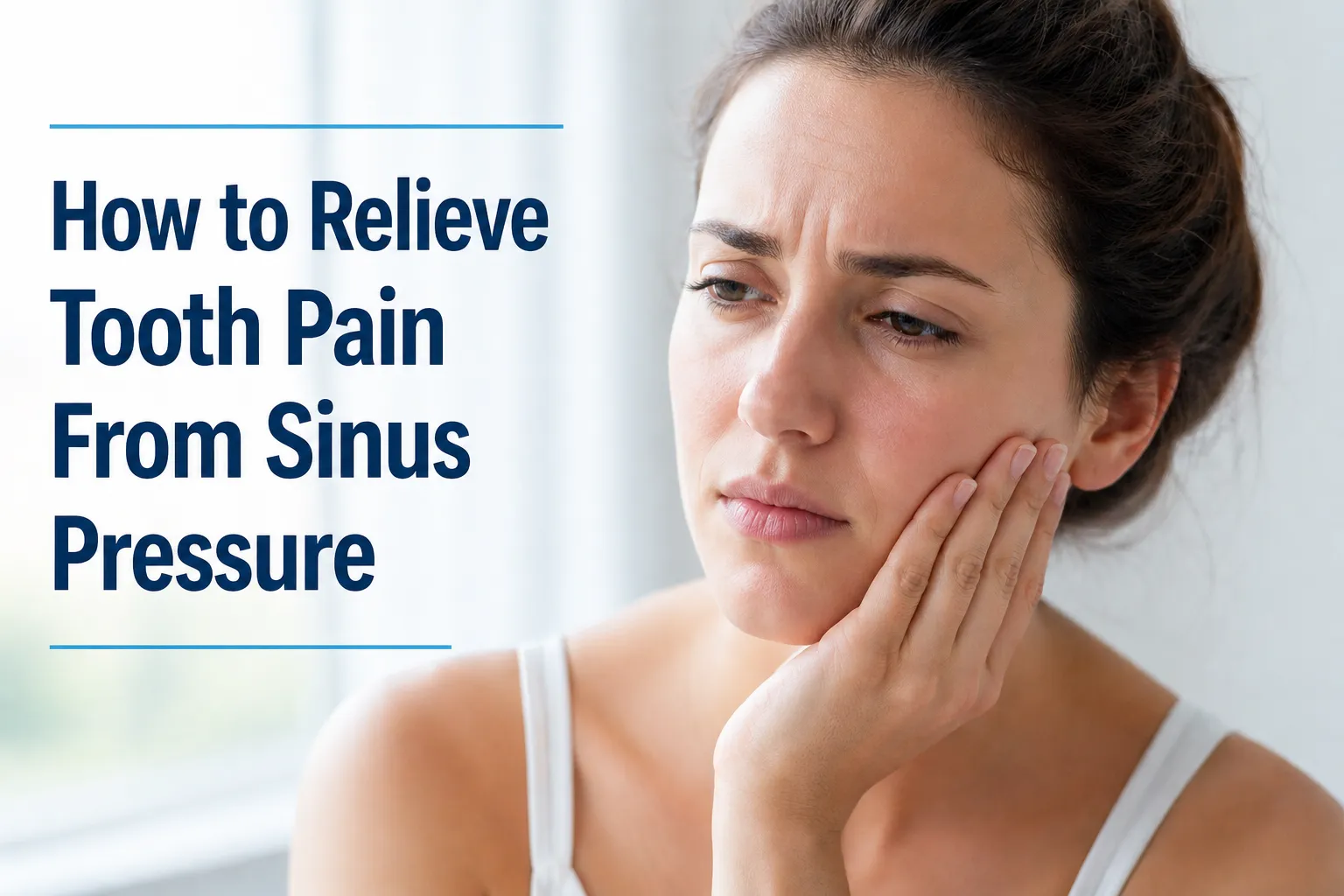 How to Relieve Tooth Pain From Sinus Pressure